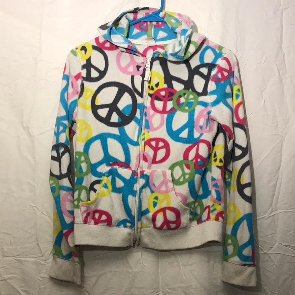 Girls peace hoodie sweater